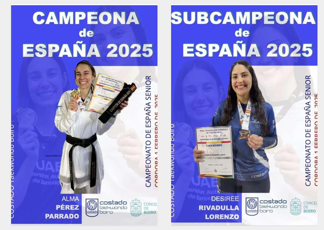 CAMPEONAS DE ESPAÑA SENIOR